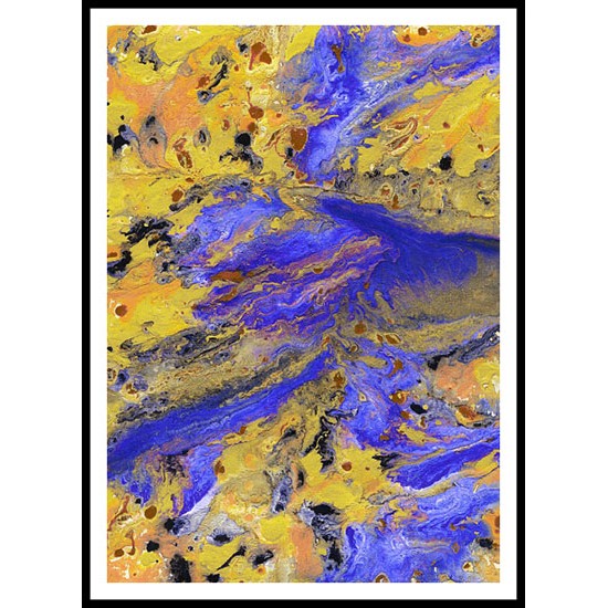 Abstract Paint - 103, A New Print Of An Abstract Painting.