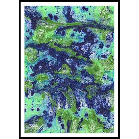 Abstract Paint - 115, A New Print Of An Abstract Painting.