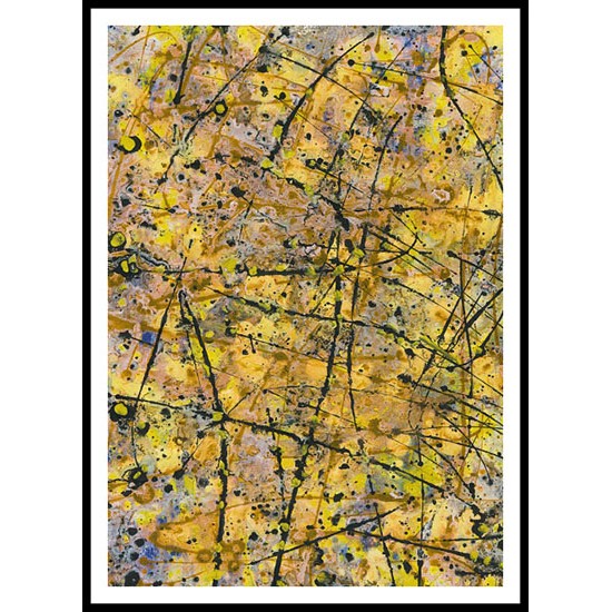 Abstract Paint - 120, A New Print Of An Abstract Painting.