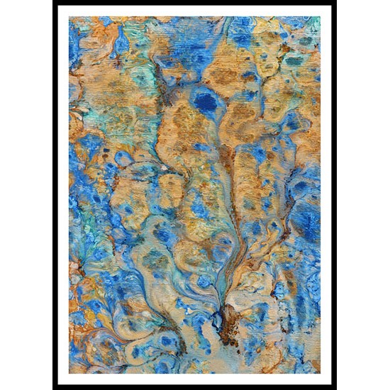 Abstract Paint - 14, A New Print Of An Abstract Painting.