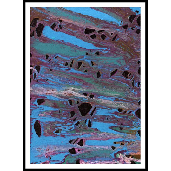 Abstract Paint - 18, A New Print Of An Abstract Painting.