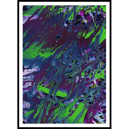 Abstract Paint - 21, A New Print Of An Abstract Painting.