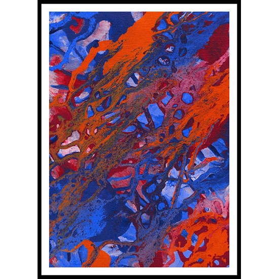 Abstract Paint - 22, A New Print Of An Abstract Painting.