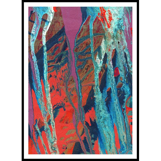 Abstract Paint - 34, A New Print Of An Abstract Painting.