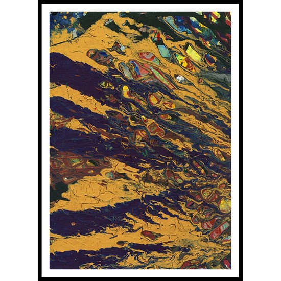 Abstract Paint - 6, A New Print Of An Abstract Painting.