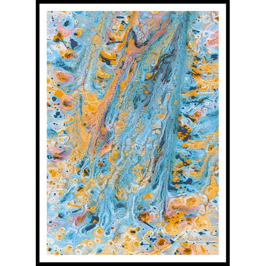 Abstract Paint - 77, A New Print Of An Abstract Painting.