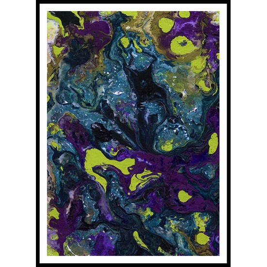 Abstract Paint - 8, A New Print Of An Abstract Painting.