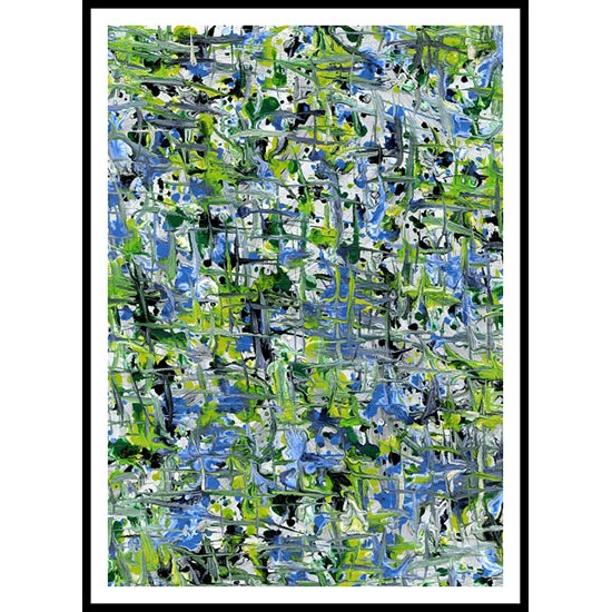 Abstract Paint - 89, A New Print Of An Abstract Painting.