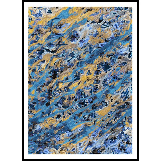 Abstract Paint - 96, A New Print Of An Abstract Painting.