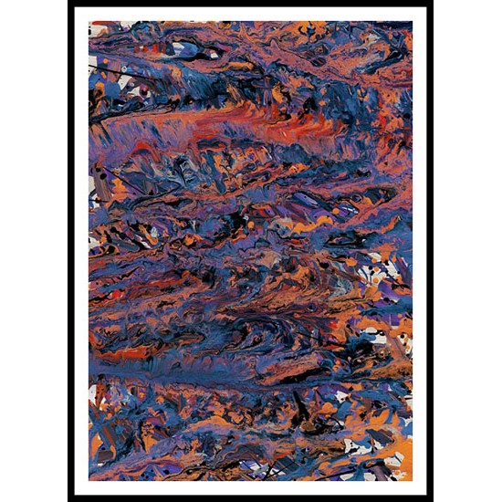 Abstract Paint - 98, A New Print Of An Abstract Painting.