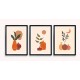 Fabulous Minimalist Abstract Posters Boho Style, 3 Print Set - 14