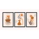 Fabulous Minimalist Abstract Posters Boho Style, 3 Print Set - 25