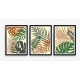 Fabulous Minimalist Abstract Posters Boho Style, 3 Print Set - 60