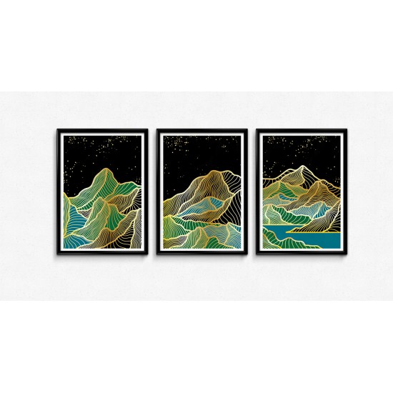 A Fabulous Selection of Sets Of 3 Of Modern Abstract Poster Prints A4 A3 A2 A Fabulous Selection of Sets Of 3 Of Modern Abstract Poster Prints A4 A3 A2