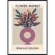 1970 Flowers Market Trendy Botanical Wall Art Poster 11