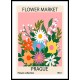 1970 Flowers Market Trendy Botanical Wall Art Poster 14