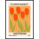 1970 Flowers Market Trendy Botanical Wall Art Poster 16