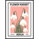 1970 Flowers Market Trendy Botanical Wall Art Poster 2