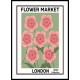 1970 Flowers Market Trendy Botanical Wall Art Poster 4