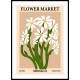 Abstract Daisy Flower Market Floral Design Wall Art Poster 2