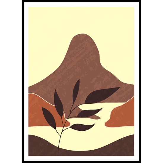 Minimalist Abstract Landscape Poster Wall Art 1