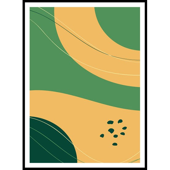 Minimalist Abstract Hand Drawn Wall Art Poster 5