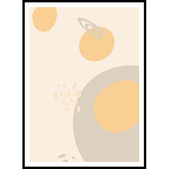 Minimalist Abstract Hand Drawn Wall Art Poster 7