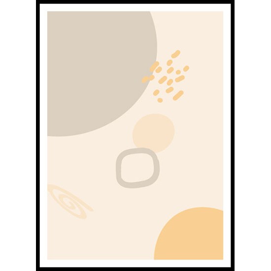 Minimalist Abstract Hand Drawn Wall Art Poster 8