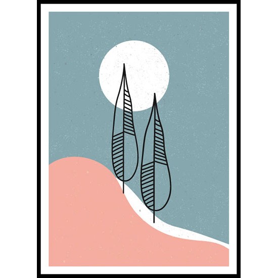 Modern Wall Art Abstract Landscape Poster 7