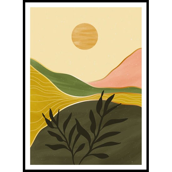 Minimalist Hand Painted Illustration Wall Art Poster 2