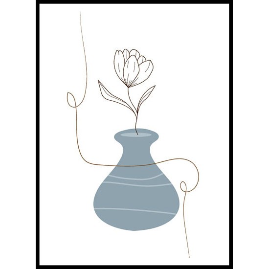 Modern Minimalist Hand Drawn Poster Art Wall Art Poster 1