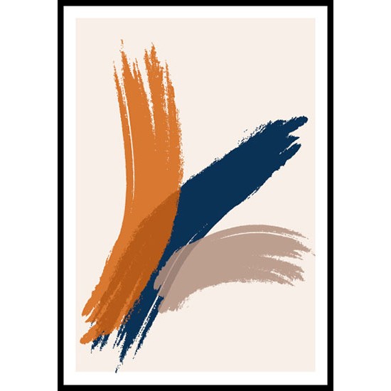 A New Print Of A Vintage Style Decorative Illustration With Abstract Shapes Wall Sizes A4, A3, A2 A New Print Of A Vintage Style Decorative Illustration With Abstract Shapes Wall Sizes A4, A3, A2