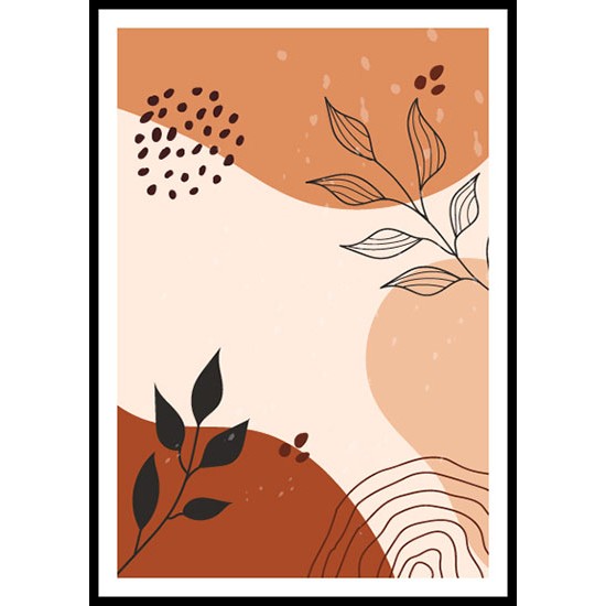 Hand Drawn Abstract Wall Art Poster 3