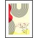 Mid Century Modern Line Art Wall Art Poster 3