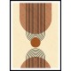 Mid Century Modern Minimalist In Boho Style Wall Art Poster 2