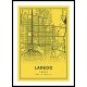 Laredo City Map, Texas