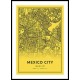 Mexico City City Map, Mexico