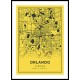 Orlando City Map, Florida