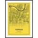 Topeka City Map, Kansas