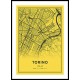 Torino City Map, Italy