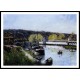 Barge on the Seine at Basd Meudon, A New Print Of an Albert Lebourg Painting