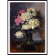 Bouquet of Roses in a Vase, A New Print Of an Albert Lebourg Painting