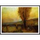 Bridge and Rider, A New Print Of an Albert Lebourg Painting