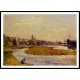 LAllier a Pont du Chateau, A New Print Of an Albert Lebourg Painting