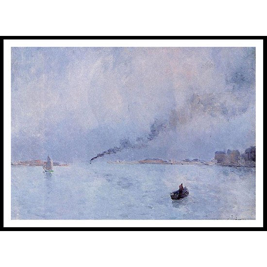 Le Havre, A New Print Of an Albert Lebourg Painting