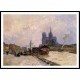 Notre Dame de Paris View from Pont de la Tournelle, A New Print Of an Albert Lebourg Painting