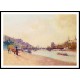 Paris the Seine and the Pont des Saint Peres with the Louvre, A New Print Of an Albert Lebourg Painting