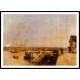 Port Scene Rouen, A New Print Of an Albert Lebourg Painting