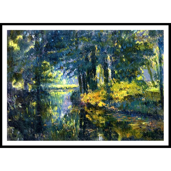 River Landscape, A New Print Of an Albert Lebourg Painting