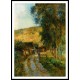 Road in the Vallee de LIton, A New Print Of an Albert Lebourg Painting